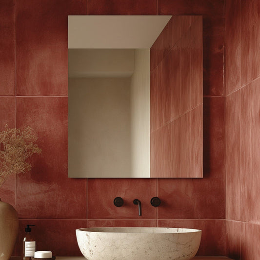 Origins Living Slim Rectangular Mirror 80 80x100cm