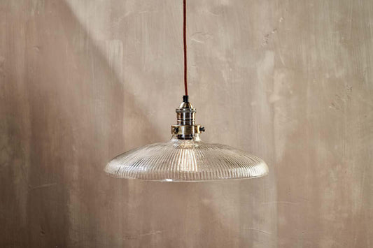 Nkuku Zowie Recycled Glass Pendant Large