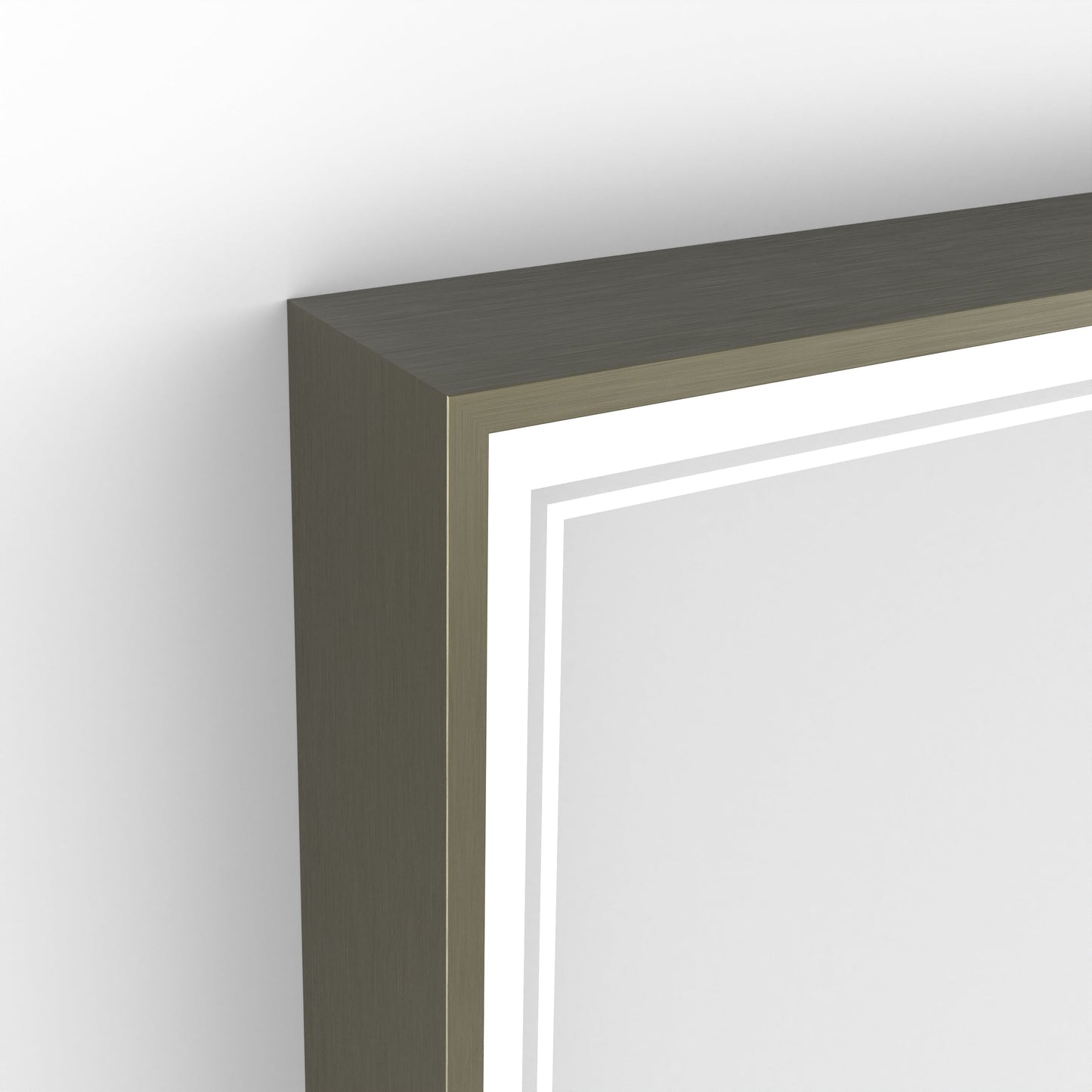 Origins Living Astoria Led Illuminated Mirror 60 60x80cm Brushed Bronze