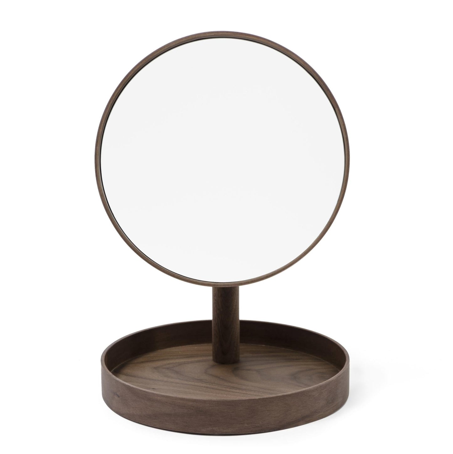 Wireworks Magnify Mirror Look Walnut