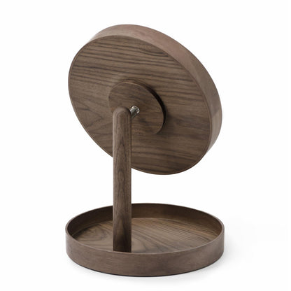 Wireworks Magnify Mirror Look Walnut