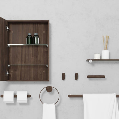 Wireworks Yoku Wall Shelf 550 Walnut