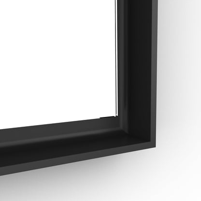Origins Living Brooklyn Mirror 60 60x80cm Matt Black