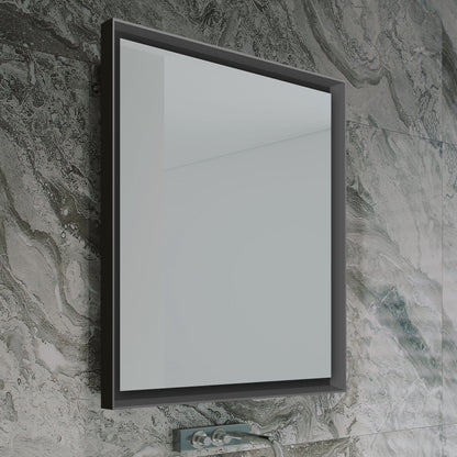 Origins Living Brooklyn Mirror 60 60x80cm Matt Black
