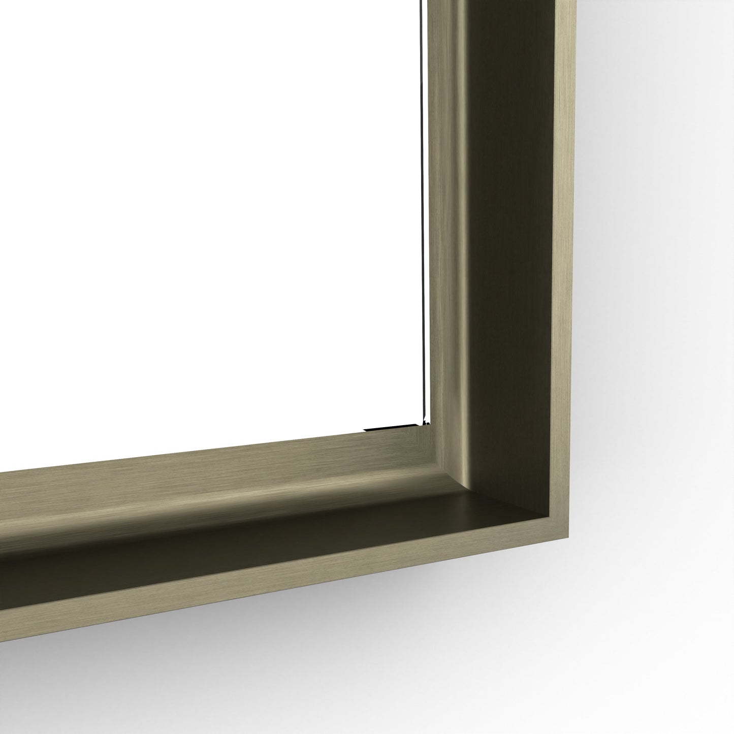 Origins Living Brooklyn Mirror 140 140x70cm Brushed Bronze