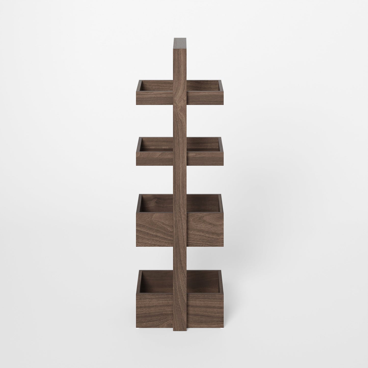 Wireworks Caddy 4 Tray Yoku Walnut