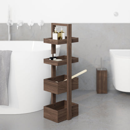 Wireworks Caddy 4 Tray Yoku Walnut