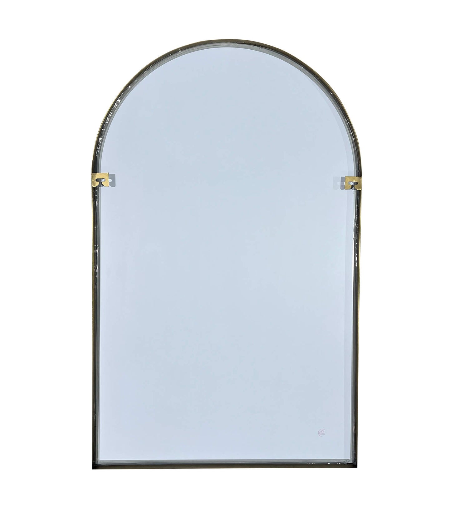 Origins Living Docklands Arch Mirror 50x80cm Matt Black