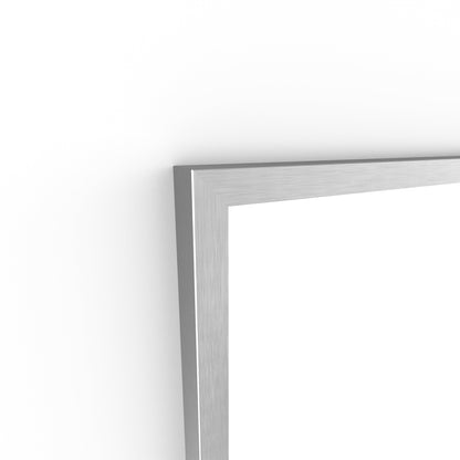 Origins Living Docklands Rectangular Mirror 50x80cm Brushed Stainless Steel