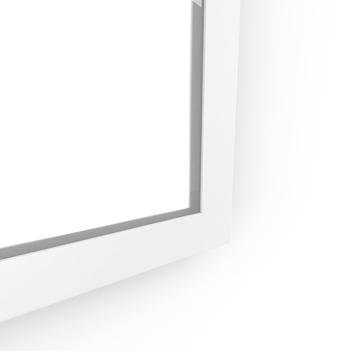 Origins Living Docklands Rectangular Mirror 40x70cm Matt White