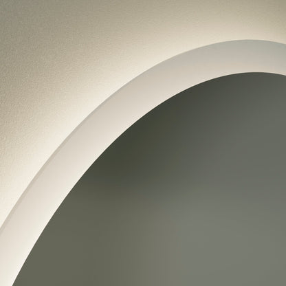 Origins Living Edison Led Illuminated Round Mirror 120 1200mm
