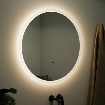 Origins Living Edison Led Illuminated Round Mirror 120 1200mm