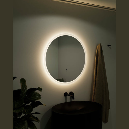 Origins Living Edison Led Illuminated Round Mirror 60 600mm