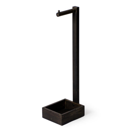 Wireworks Freestanding Roll Holder Mezza Dark Oak