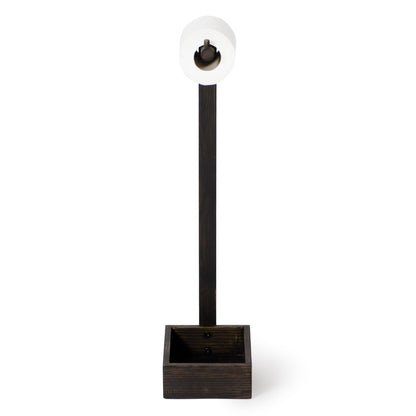 Wireworks Freestanding Roll Holder Mezza Dark Oak