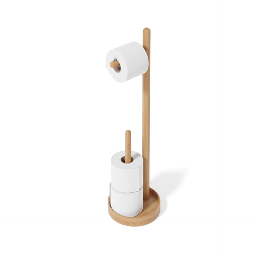 Wireworks Freestanding Roll Holder Yoku Oak