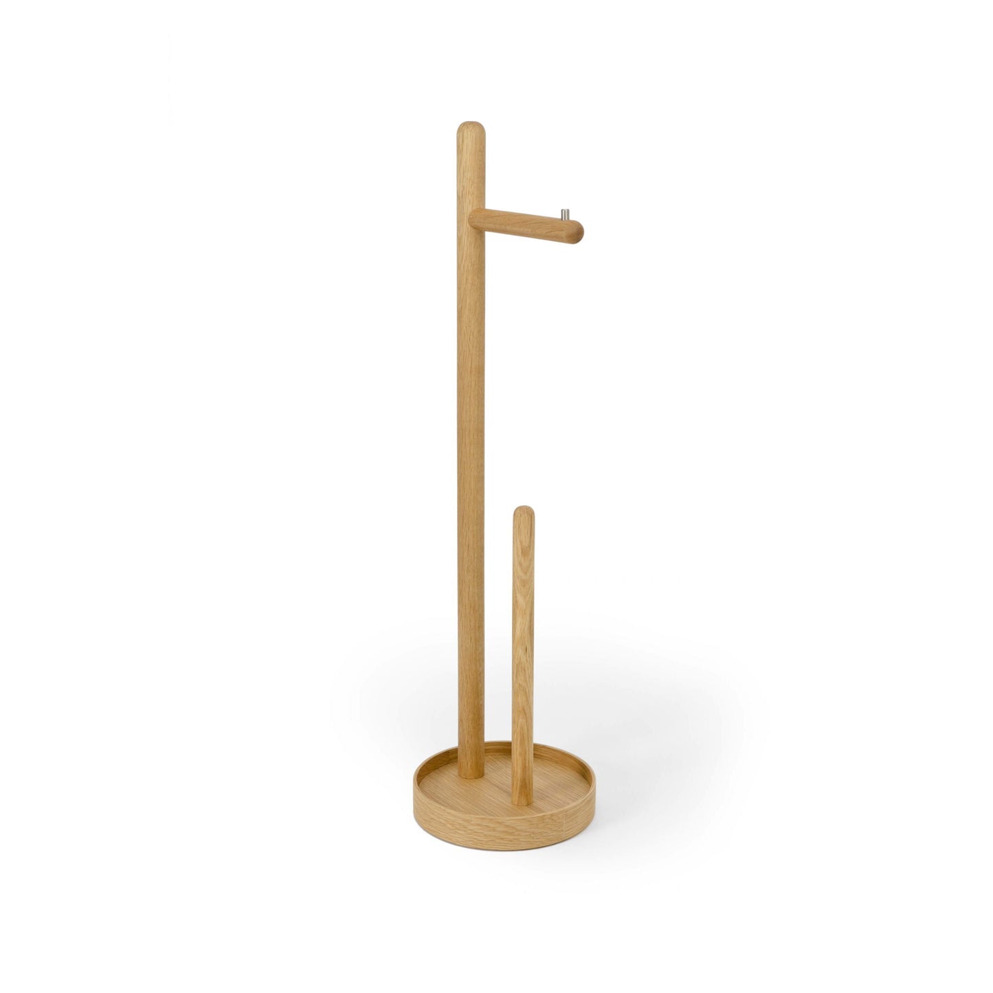 Wireworks Freestanding Roll Holder Yoku Oak