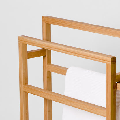 Wireworks Towel Rail Arena Bamboo