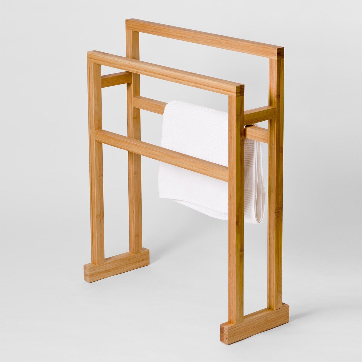 Wireworks Towel Rail Arena Bamboo