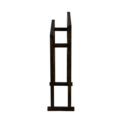 Wireworks Towel Rail Grande Dark Oak