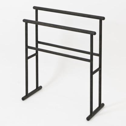 Wireworks Towel Rail Yoku Dark Oak