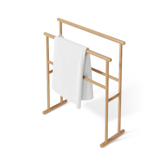 Wireworks Towel Rail Yoku Oak