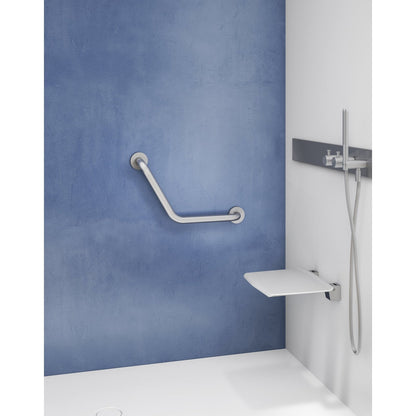 Origins Living Gedy G Pro Angled Grab Bar Polished Stainless Steel