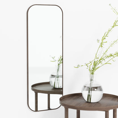 Wireworks Wall Mirror Gaze Walnut