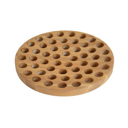 Wireworks Fruit Bowl Geo Oak
