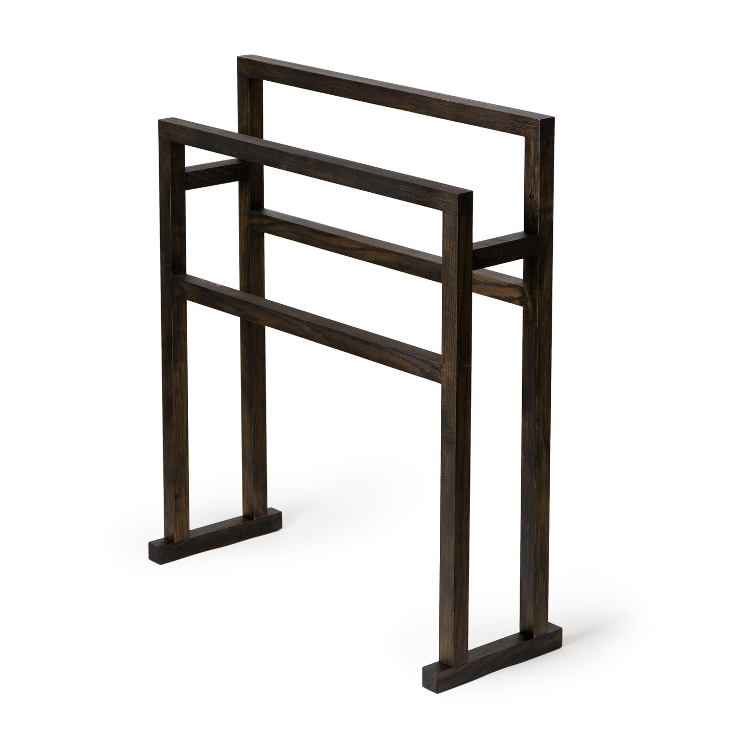 Wireworks Towel Rail Grande Dark Oak