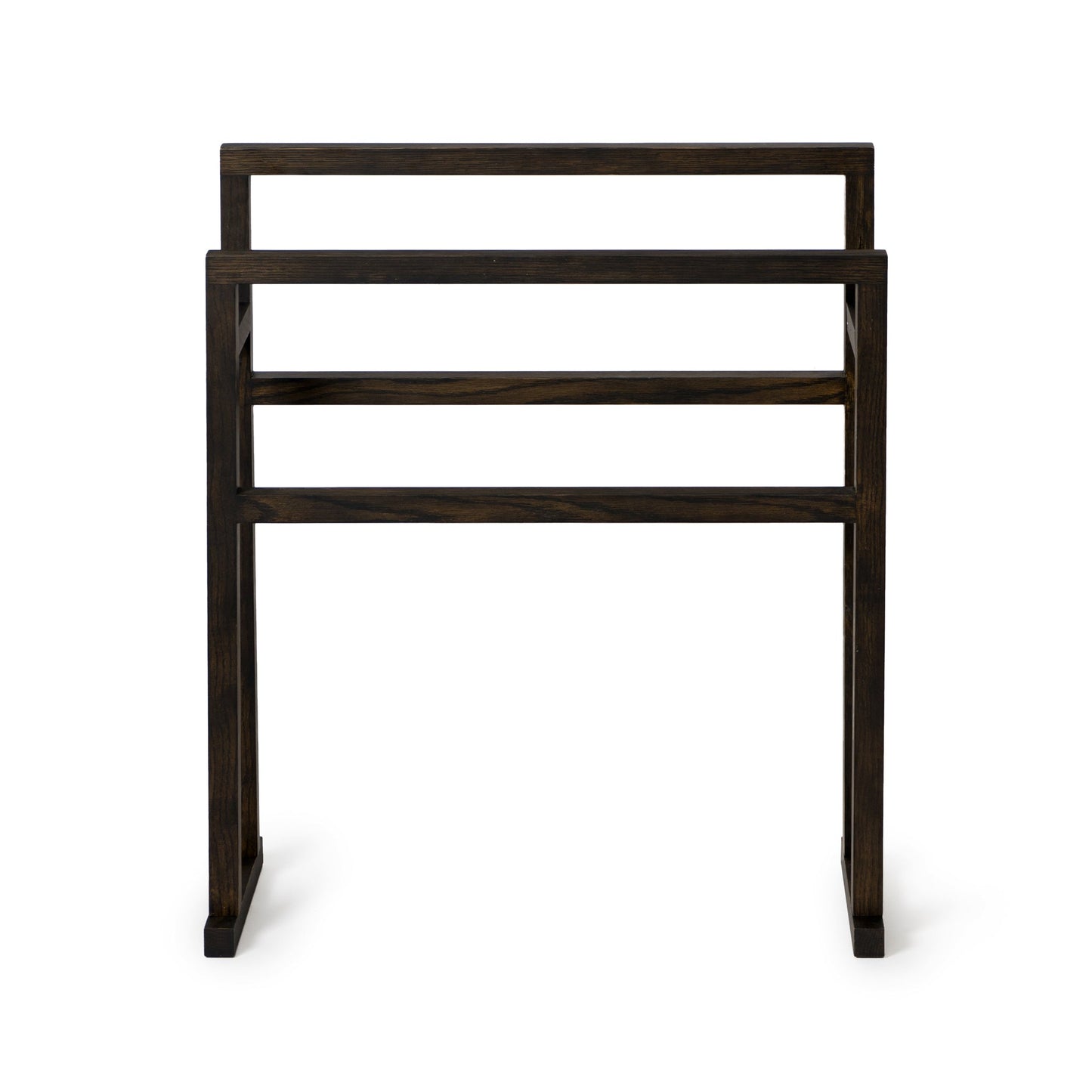 Wireworks Towel Rail Grande Dark Oak