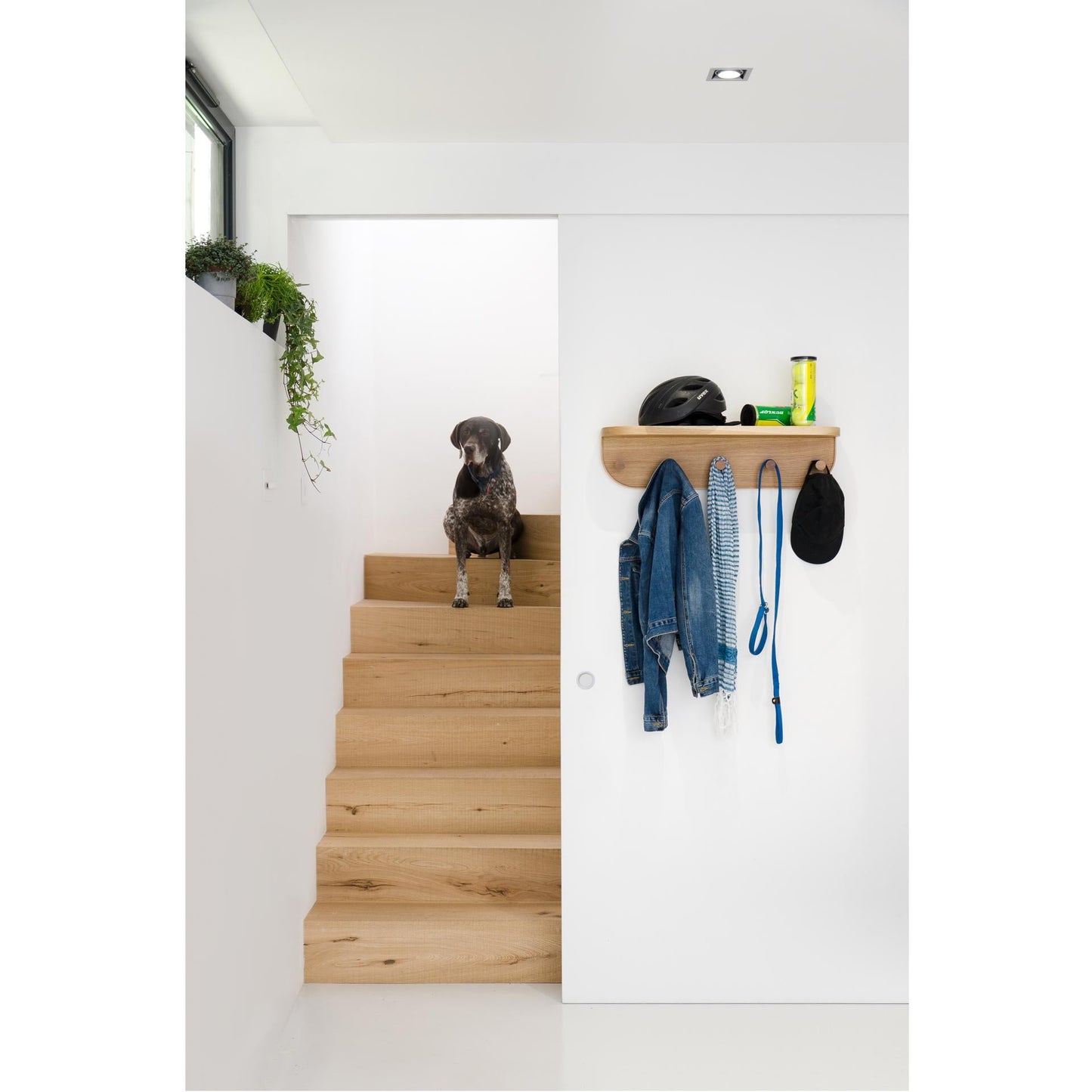Wireworks Hallway Organiser Nook Oak