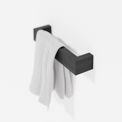 Wireworks Hand Towel Rail Slimline Dark Oak