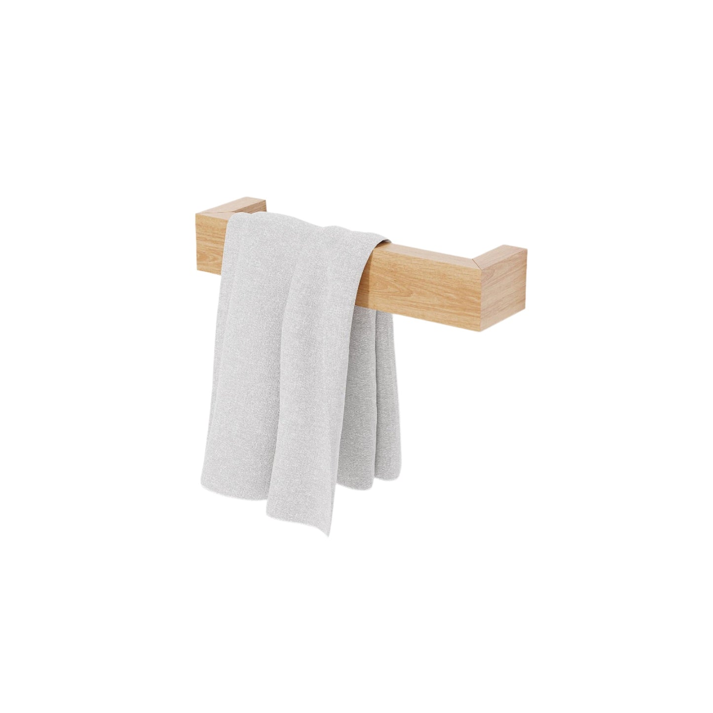 Wireworks Hand Towel Rail Slimline Oak