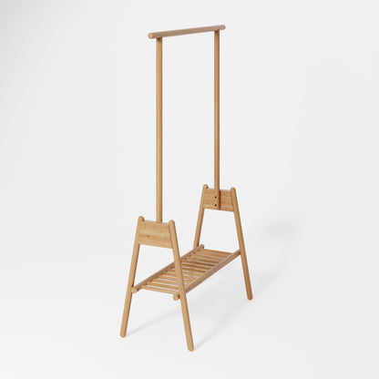 Wireworks Clothes Rail Hang Up Oak