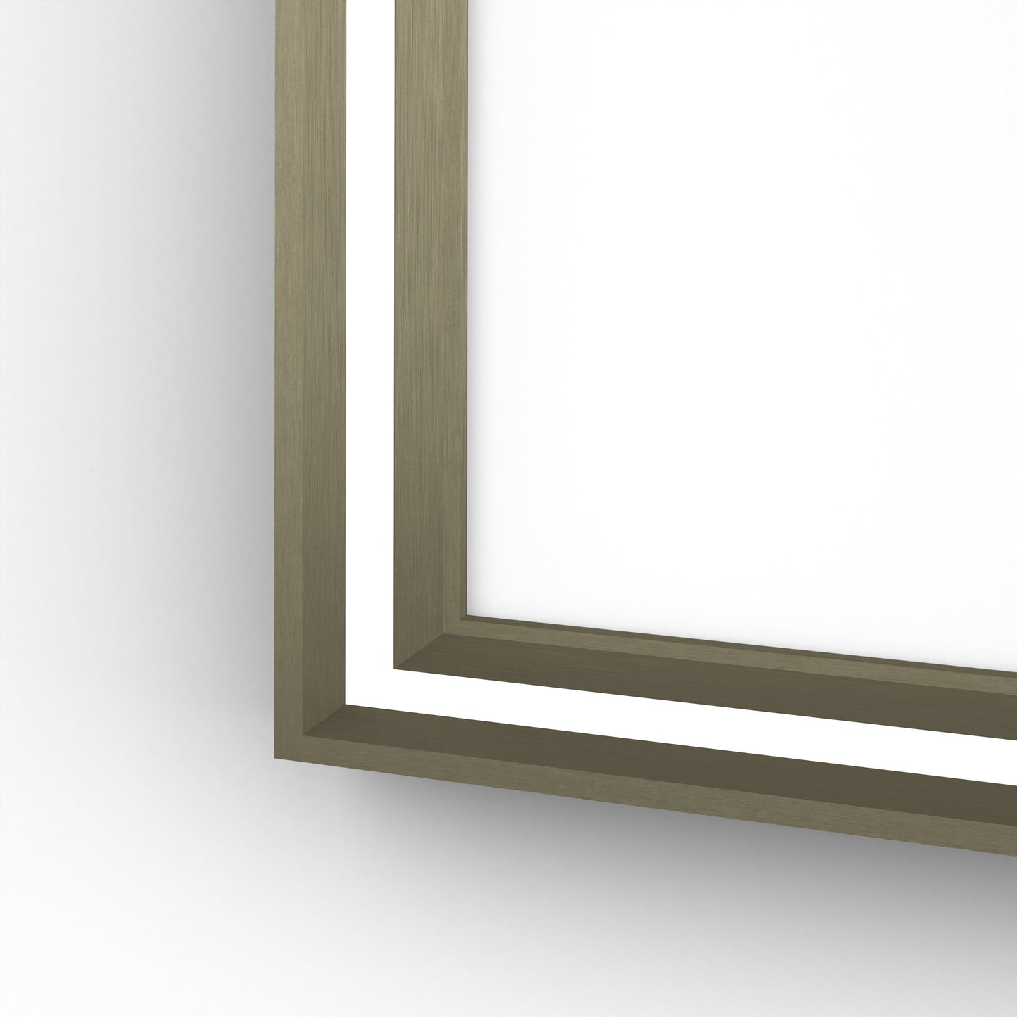 Origins Living Lexington Led Illuminated Mirror 120 Brushed Bronze 1200 X 750mm