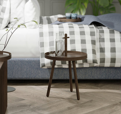 Wireworks Side Table Pick Me Up Walnut