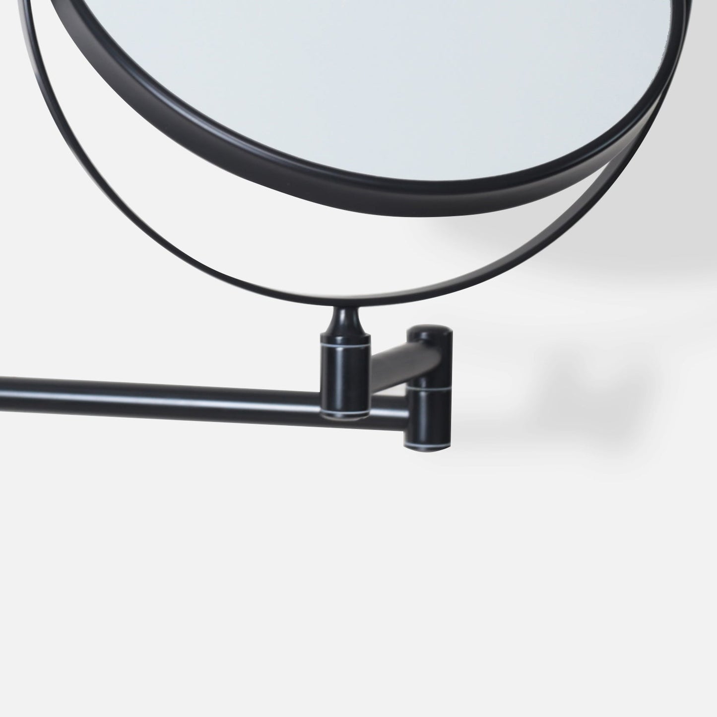 Origins Living Taylor Reversible 5 X Magnifying Wall Mirror Matt Black