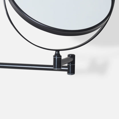Origins Living Taylor Reversible 5 X Magnifying Wall Mirror Matt Black