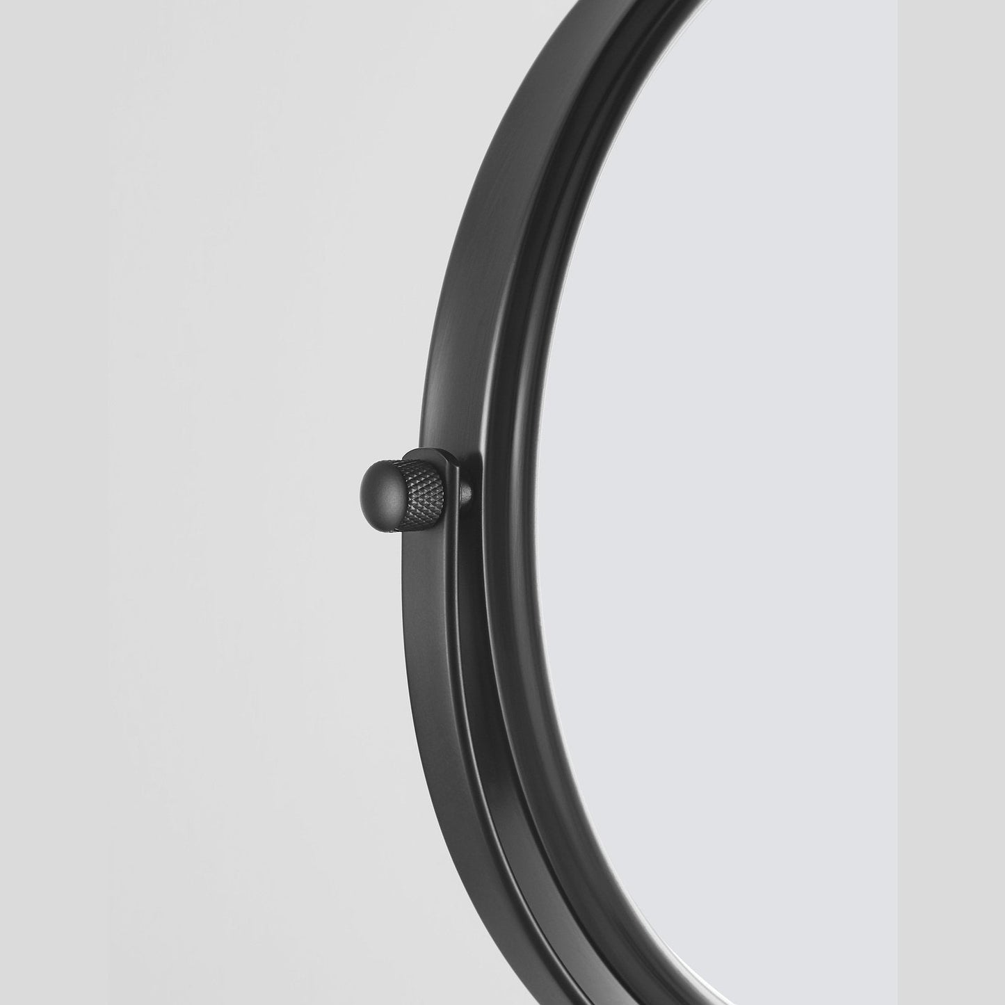 Origins Living Taylor Reversible 5 X Magnifying Wall Mirror Matt Black