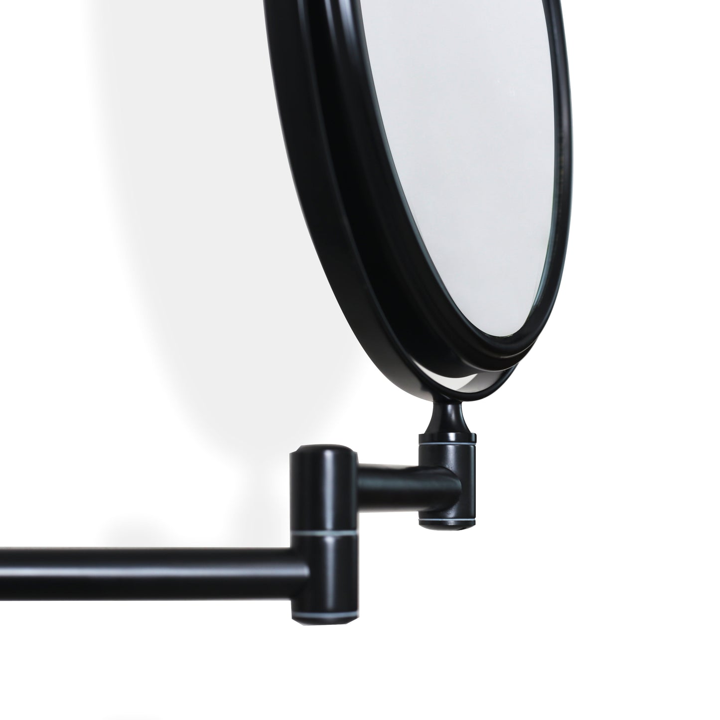 Origins Living Taylor Reversible 5 X Magnifying Wall Mirror Matt Black