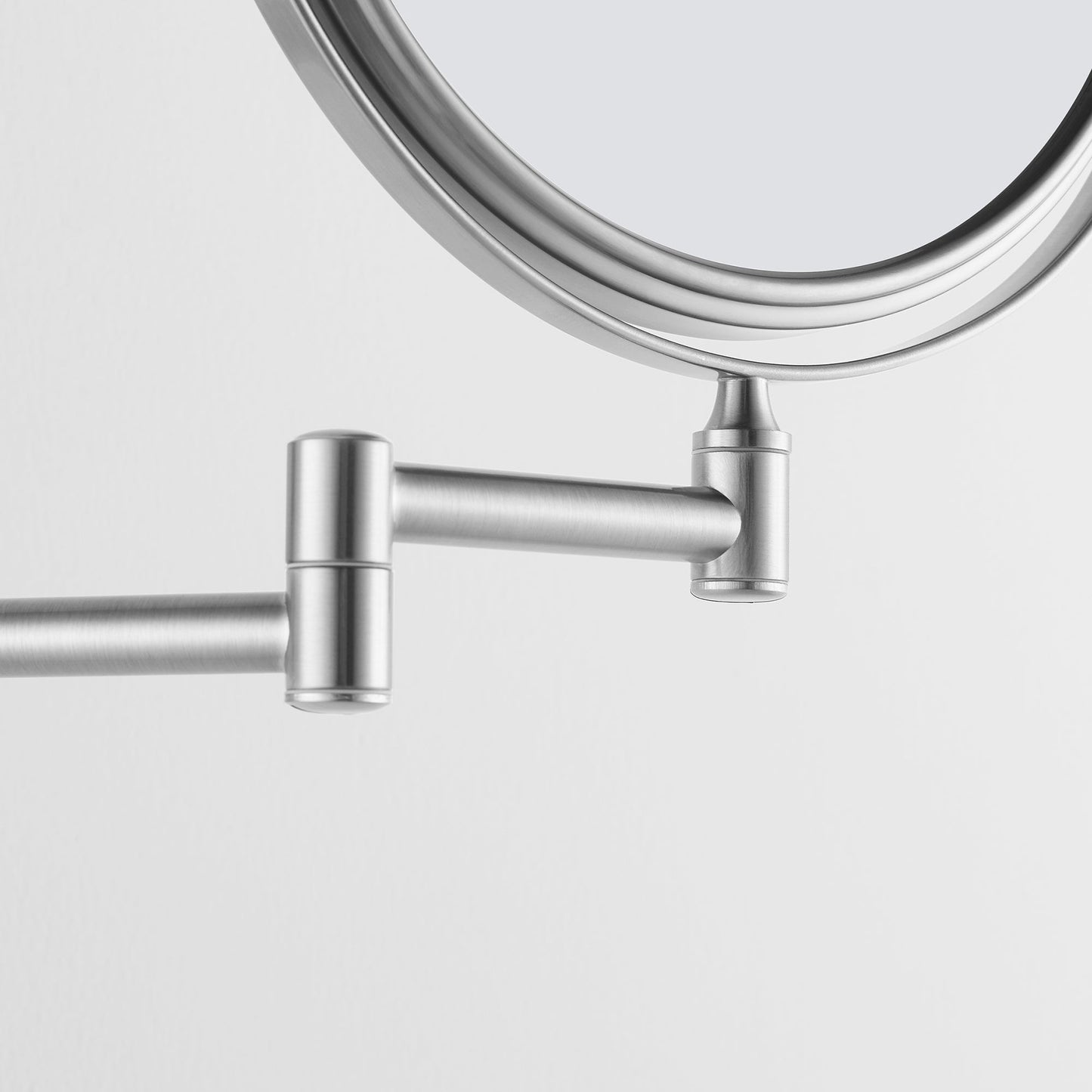 Origins Living Taylor Reversible 5 X Magnifying Wall Mirror Brushed Nickel