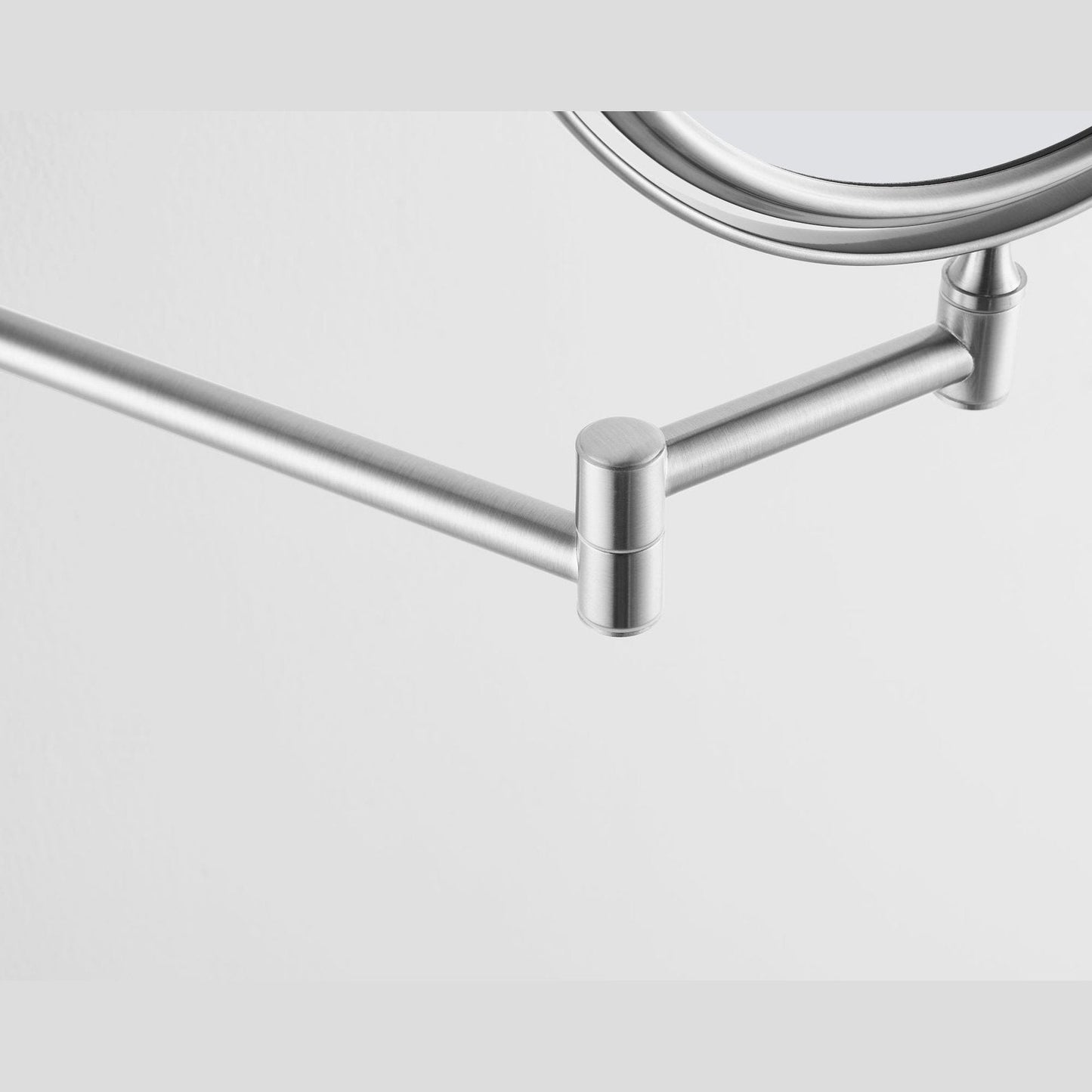 Origins Living Taylor Reversible 5 X Magnifying Wall Mirror Brushed Nickel