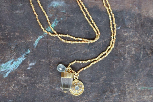 Nkuku Pandita Charm Necklace