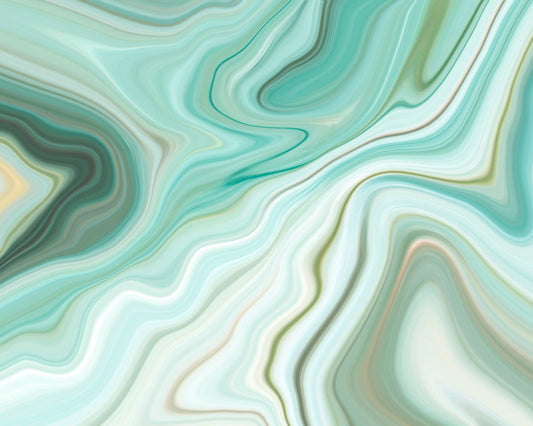 Origin Murals Marbled Ink Emerald 350cm X 280cm