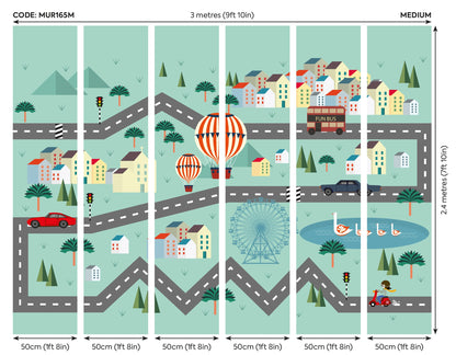 Origin Murals Mini Adventure Multi 300cm X 240cm