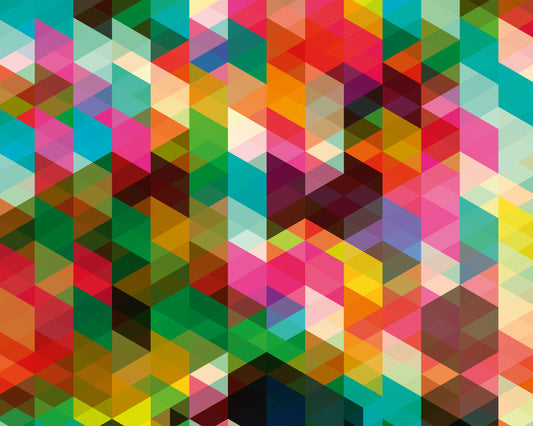 Origin Murals Geometrix Multi 300cm X 240cm