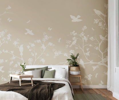 Origin Murals Blossom Trail Natural Stone 300cm X 240cm