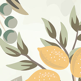 Origin Murals Lemon Tree Forest Natural Sage 300cm X 240cm