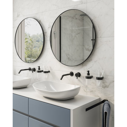 Origins Living Gedy Pirenei Towel Ring Matt Black